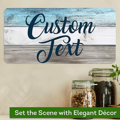 Custom Sign, Custom Street Sign, 11 Font Colors, 13 Font Styles, 4 Hole Options - Image 4