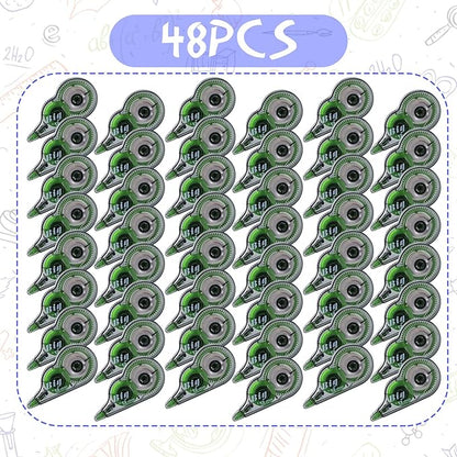 Yexiya 48 Pieces Correction Tapes Original Correction Wide Eraser Applicator - Image 6