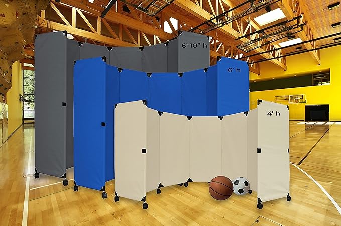 Versare MP6 Portable Folding Wall Partition | Economical 3 Panel Design | - Image 4
