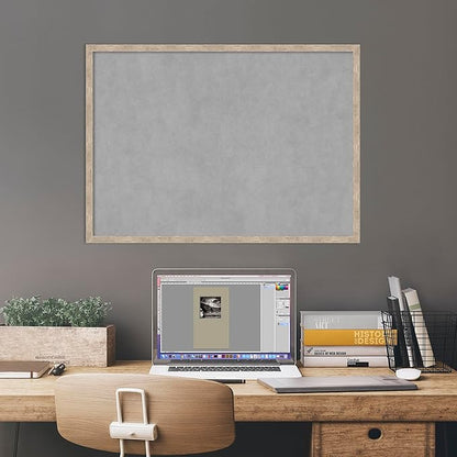 Amanti Art Silver Framed Magnetic Board 21x29 Medium Vision Board - Image 6