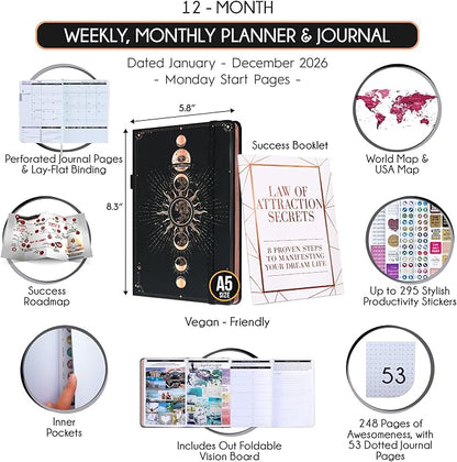 Law of Attraction Planner 2026 Deluxe - Image 2