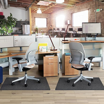 Placoot Office Chair Mat for Hardwood Floor, Under Desk Mat, Large Anti-Slip - Image 5