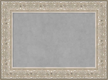 Amanti Art Silver Framed Magnetic Board 23x31 Medium Vision Board by AmantiArt