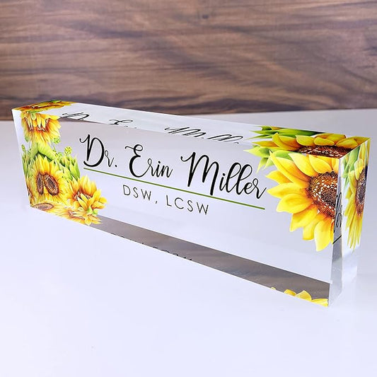 Artblox Office Desk Name Plate Personalized | Custom Name Plates by Artblox