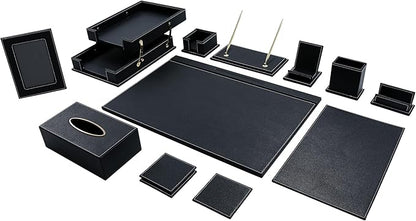 RitPin Desk Set, 11-Piece All-in-One – Executive Desk Accessories & Office by RitPin