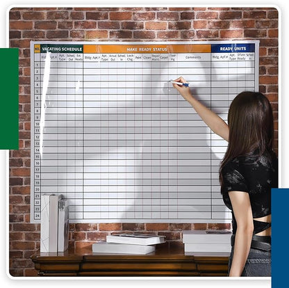 Lincia Extra Large Make Ready Board Property Management Kit, 36 x 45 Inch Make - Image 4