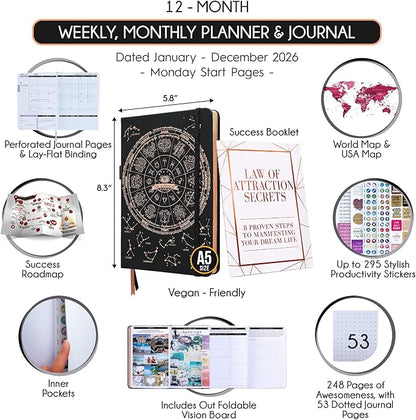 Law of Attraction Planner 2026 Deluxe - Image 2