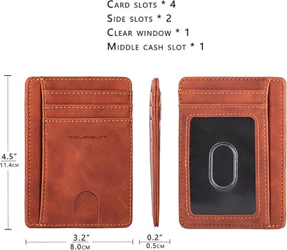 TOURSUIT Travel Minimalist Slim Front Pocket Wallet - Image 4