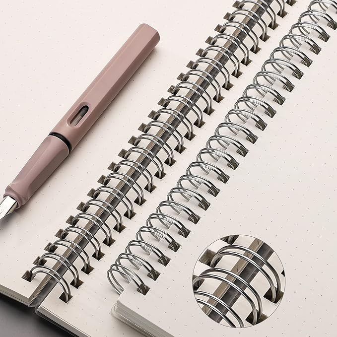 AHGXG Dotted Journal Spiral Notebook, Bullet Dot Grid Journal Large B5 - Image 3