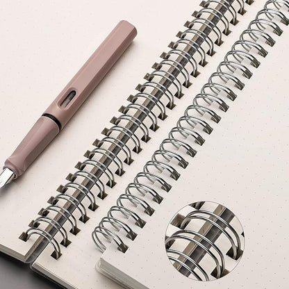 AHGXG Dotted Journals Spiral Notebook 3 Pack, A5 Bullet Dot Grid Journal - Image 3