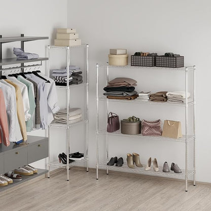 Regal Altair 14" Deep x 54" Wide x 64" Height Wire Shelving Kit | 4-Tier | NSF - Image 7