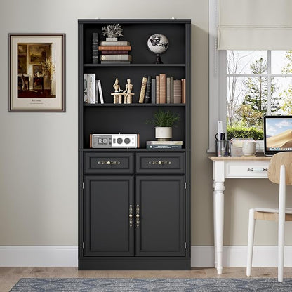 BORNOON 71.4" Tall Bookshelf - Image 3