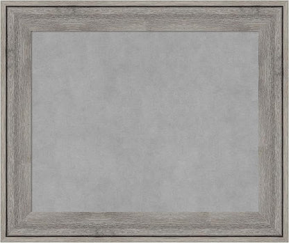 Amanti Art Grey Framed Magnetic Board 21x25 Small Vision Board by AmantiArt