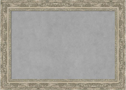 Amanti Art Silver Framed Magnetic Board 20x28 Medium Vision Board by AmantiArt