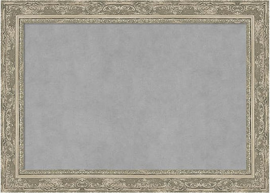 Amanti Art Silver Framed Magnetic Board 20x28 Medium Vision Board by AmantiArt