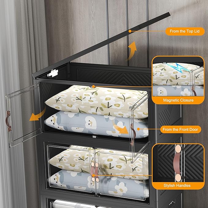 UAMFURI Extra Large Stackable Storage Bins - Image 6