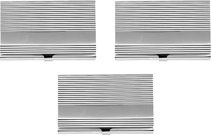 Stephanie Imports Set of 3 Slim & Minimalist Metal Business Card Holder Unisex - Image 4