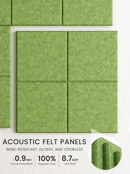 Bumusty Large Cork Board Alternative-47 x35 Felt Bulletin Board Tiles, - Image 3