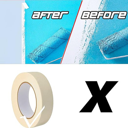 MCOTOP Wide Masking Tape, 330FT Total, Strong Adhesive, - Image 6