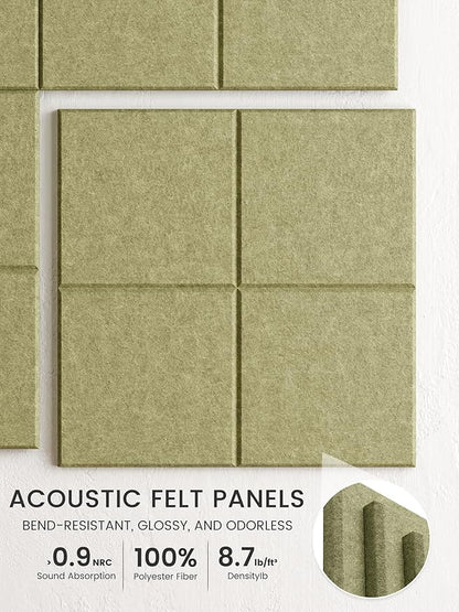 Bumusty Large Felt Bulletin Board 48" x 36" Cork Board Alternative - Image 3