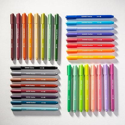 DIVERSEBEE Fine Tip Pens, 8 Bible Pens No Bleed Through, 0.5mm Fine Point - Image 7