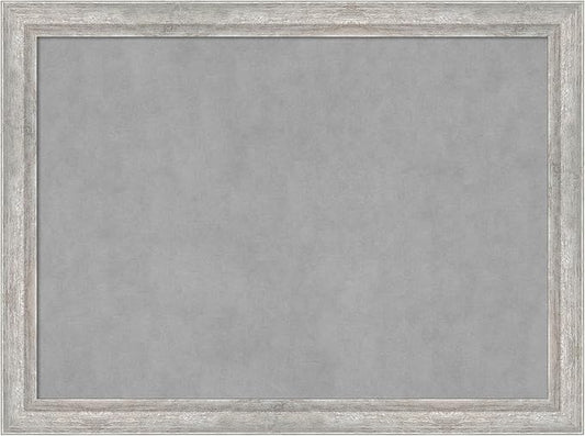 Amanti Art Silver Framed Magnetic Board 23x31 Medium Vision Board by AmantiArt