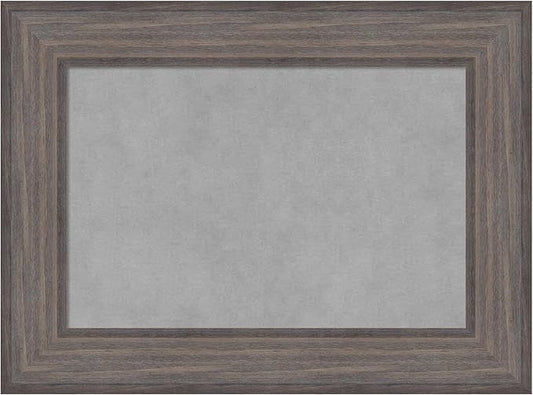 Amanti Art Grey Framed Magnetic Board 17x23 Small Vision Board by AmantiArt