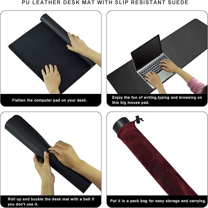 ZORESYN Waterproof PU Leather Desk Pad - Image 7