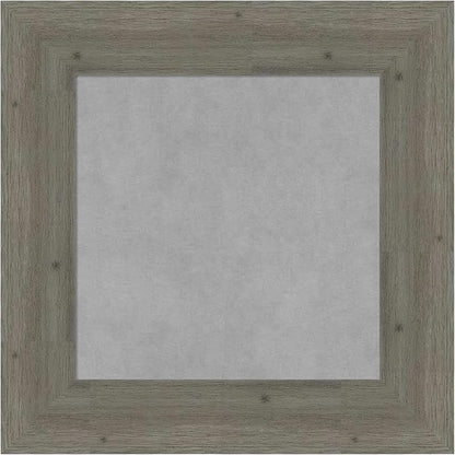 Amanti Art Grey Framed Magnetic Board 23x23 Small Vision Board by AmantiArt