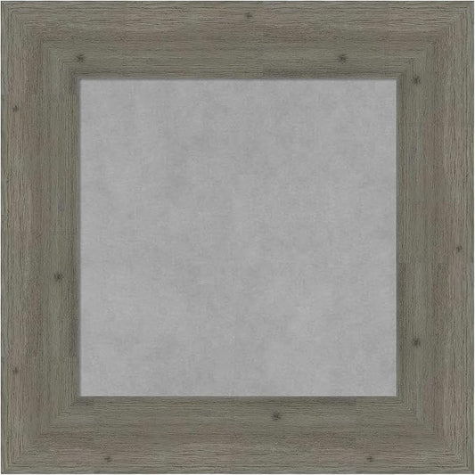 Amanti Art Grey Framed Magnetic Board 23x23 Small Vision Board by AmantiArt