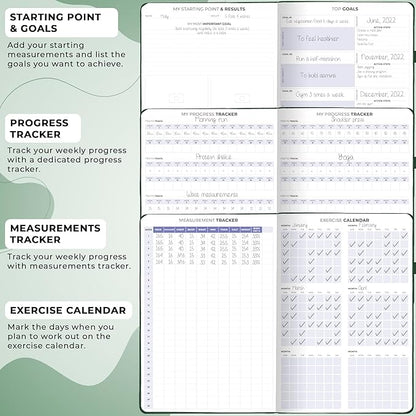 Clever Fox Fitness & Food Journal PRO – Daily Workout & Meal Planner - Image 5