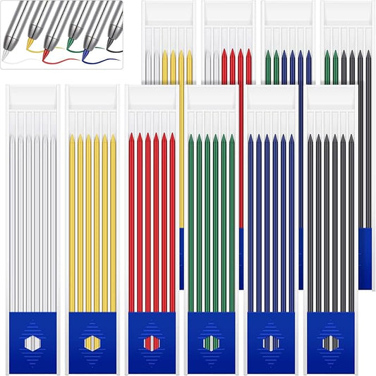 Spakon 60 Pcs 2.8mm Lead Refill Carpenter Construction Pencils Marker Lead by Aranorun