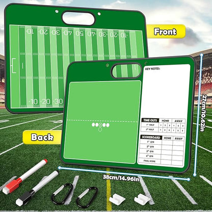 Torlam Magnetic Dry Erase Coach Board, Basketball Coaching Clipboard - Image 2