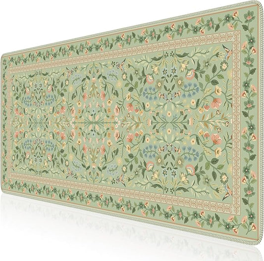 iCasso Desk Mat for Keyboard and Mouse, Large Mouse Pad, Desk Pad Mat, by iCasso