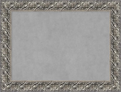 Amanti Art Silver Framed Magnetic Board 26x34 Medium Vision Board by AmantiArt
