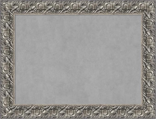 Amanti Art Silver Framed Magnetic Board 26x34 Medium Vision Board by AmantiArt