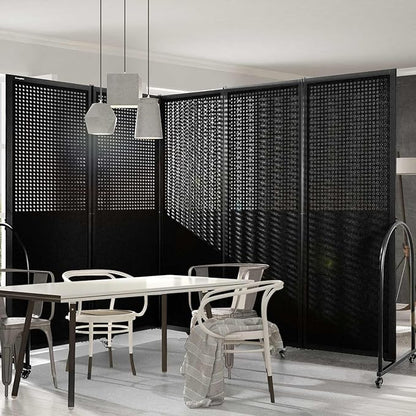 Folding Room Partition, Freestanding Privacy Divider, Portable Office Divider - Image 6