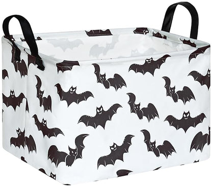FUULOXE Halloween Bat Storage Basket by Unknown