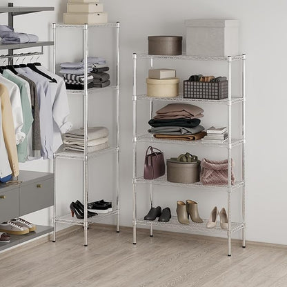 Regal Altair 14" Deep x 36" Wide x 64" Height Wire Shelving Kit | 5-Tier | NSF - Image 7