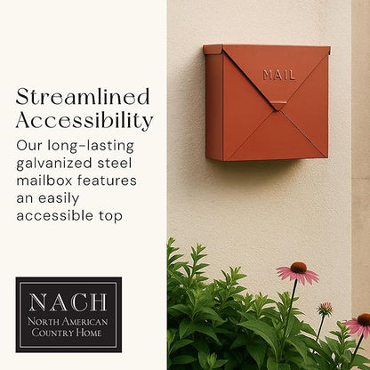 NACH Mailboxes for Outside Wall Mount, Waterproof Mailboxes for Outside - Image 3