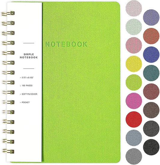 Spiral Notebook-5.75" x 8.125" College Ruled Journal by Oneirom