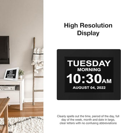 American Lifetime New 2026 Dementia Clock Large Digital Clock - Image 7