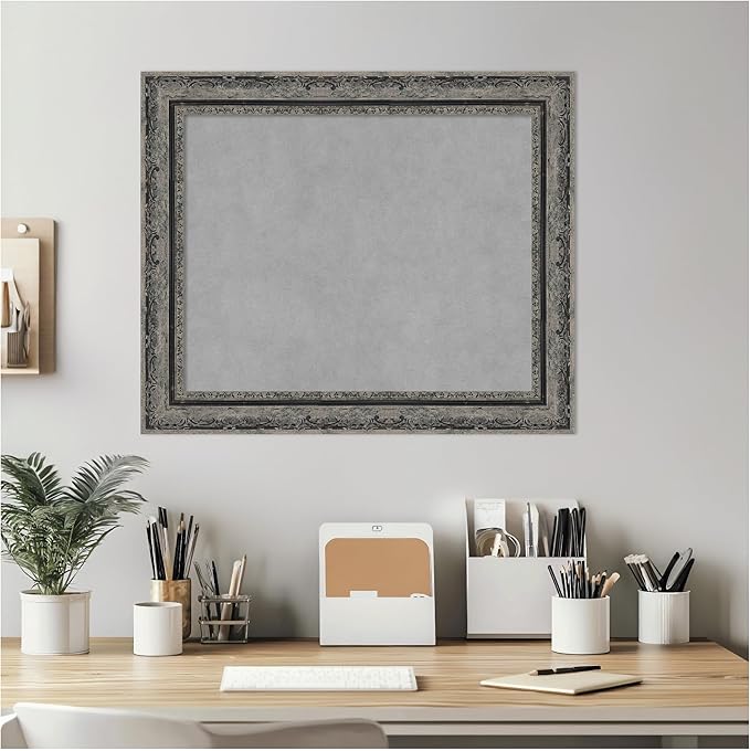Amanti Art Black Framed Magnetic Board 20x24 Small Vision Board - Image 6