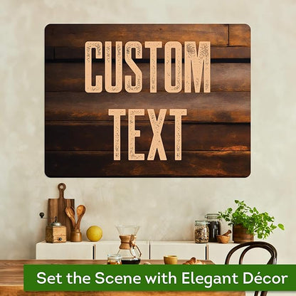 Custom Sign, Custom Street Sign, 11 Font Colors, 13 Font Styles, 4 Hole Options - Image 4