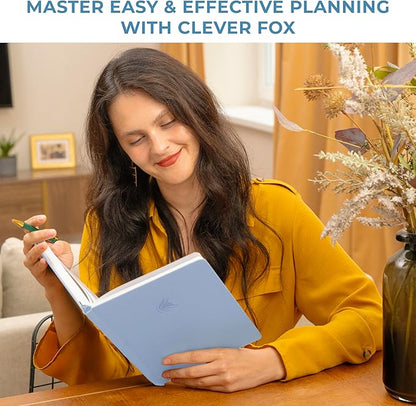 Clever Fox Planner Large – Undated Weekly & Monthly Planner - Image 2