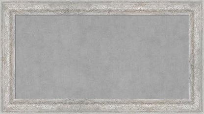 Amanti Art Silver Framed Magnetic Board 15x27 Small Vision Board by AmantiArt