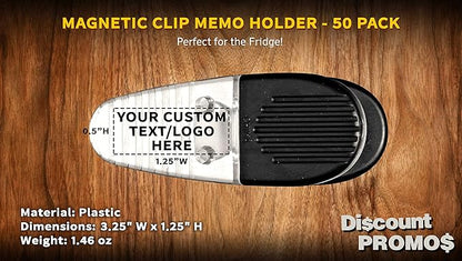 50 Magnetic Memo Holders Set - Image 4