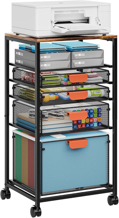 Marbrasse Rolling File Cart by Marbrasse