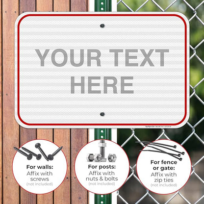 Custom Sign, Personalized Metal Signs, Customize - Image 4