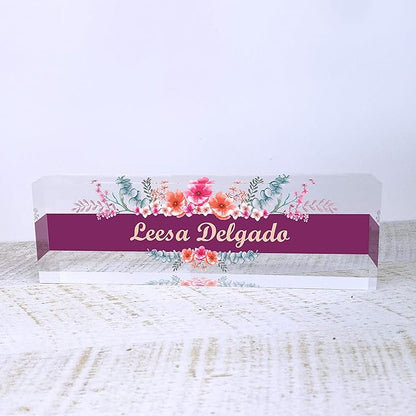Artblox Office Desk Name Plate Personalized | Custom Name Plates - Image 2